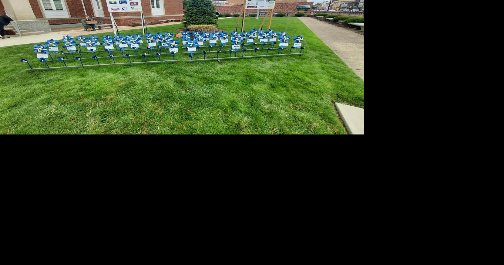 Pinwheels planted on the court house lawn | Local News | indianagazette.com