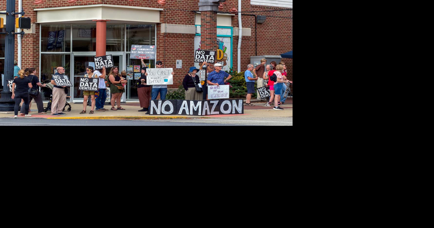 CROW data center rally amazon aws billionaires irmc park