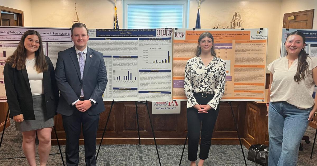 Iup Spring Students are honored for spring research work at IUP | IUP News ...