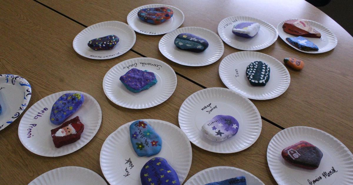 Math Painted Rocks River Valley: Students create math problems with rocks | School News ...