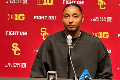 JuJu Watkins back on the court after ACL recovery as USC begins summer camp