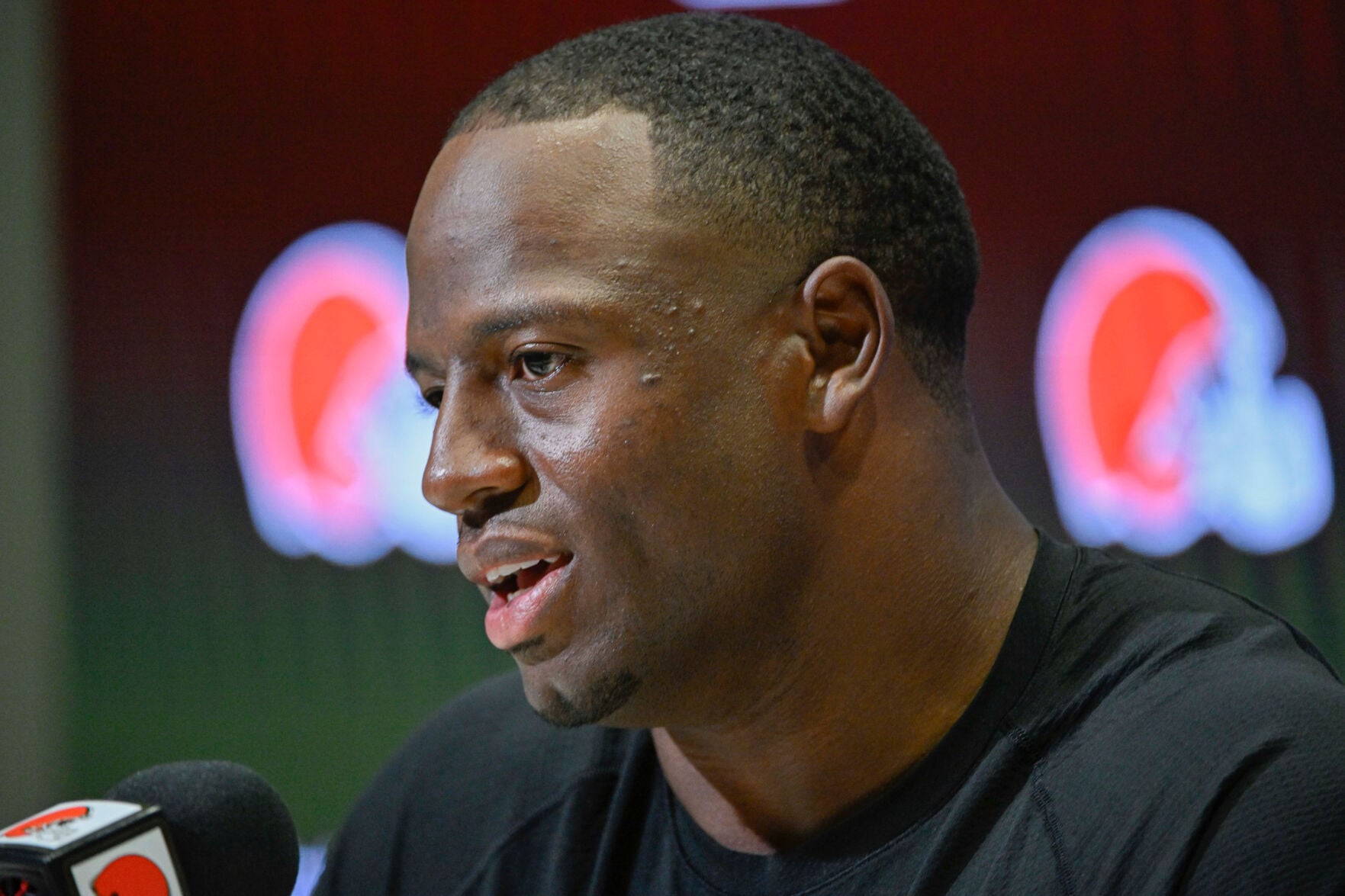 Nick Chubb breaking tackles as Nick Chubb retires with the Cleveland Browns