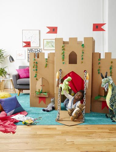 How to Make a Cardboard House (or castle!) Two Ways - the Making Life