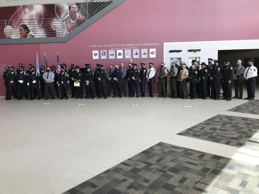 Group picture of those taking part in law enforcement ...