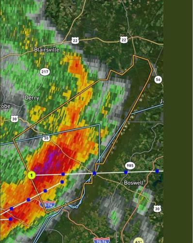 Tor:con Weather Second twister of the month reported in NE Westmoreland County | News ...