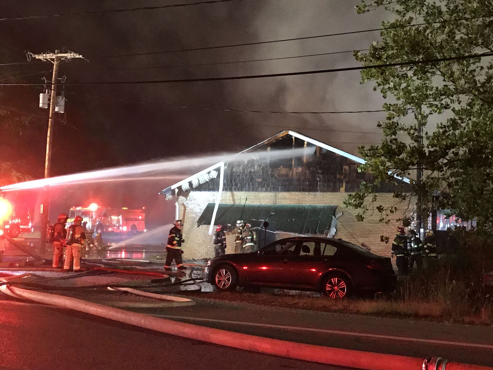 Fire Destroys Shuttered Valley Inn In Clarksburg | News ...