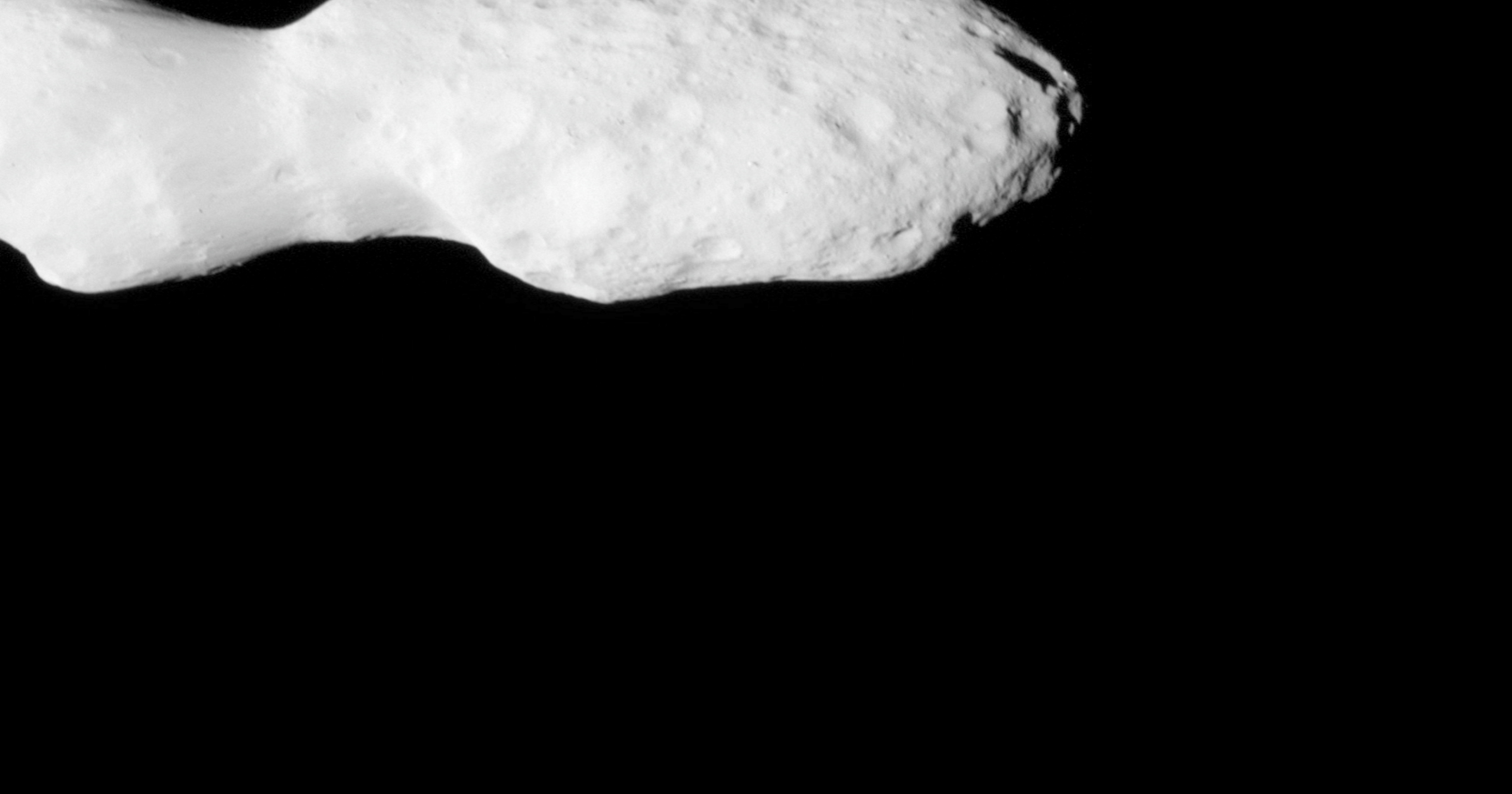 155 million-year-old peanut-shaped asteroid captured wobbling in