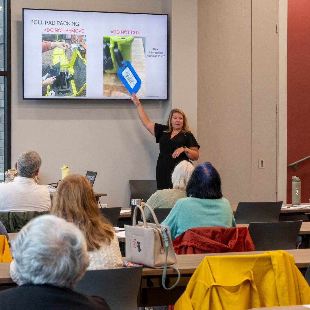 butler county poll worker training