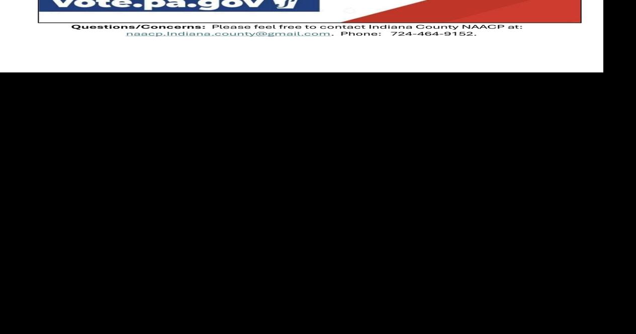 Indiana County NAACP launches voting campaign | News | indianagazette.com