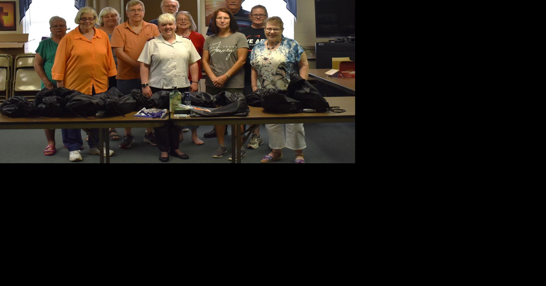 Trinity members, Salvation Army prepare hygiene kits News