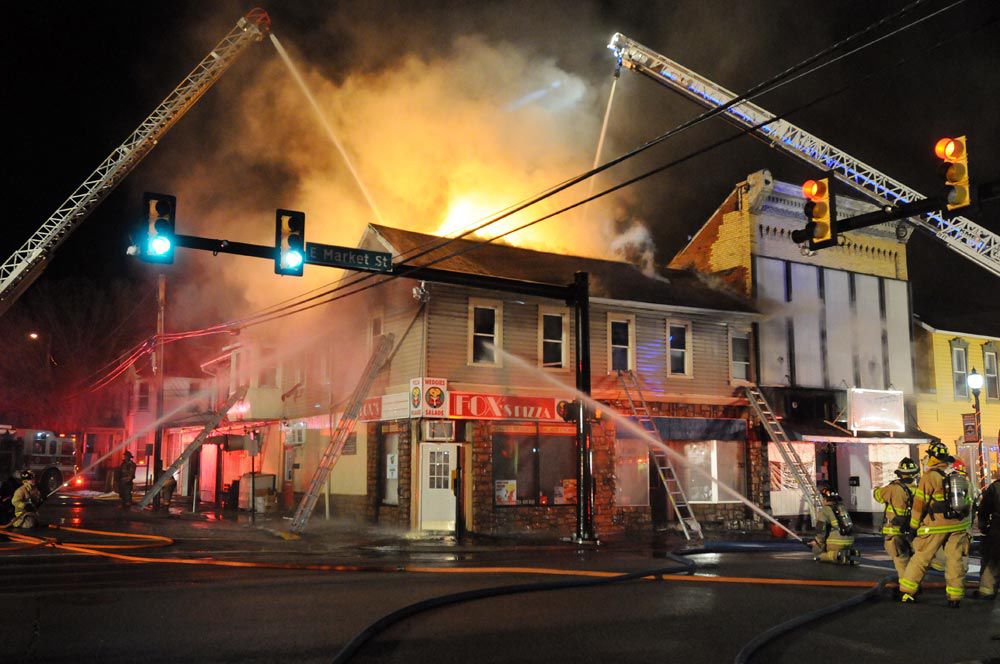 Fire Hits Downtown Blairsville News Indianagazette Com