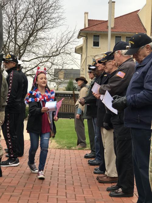 Scouts salute veterans