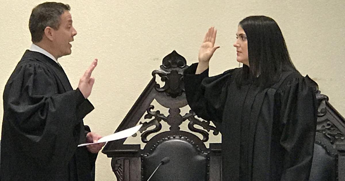 Judge Fish Indiana Force sworn in as Indiana County judge | Local News | indianagazette.com