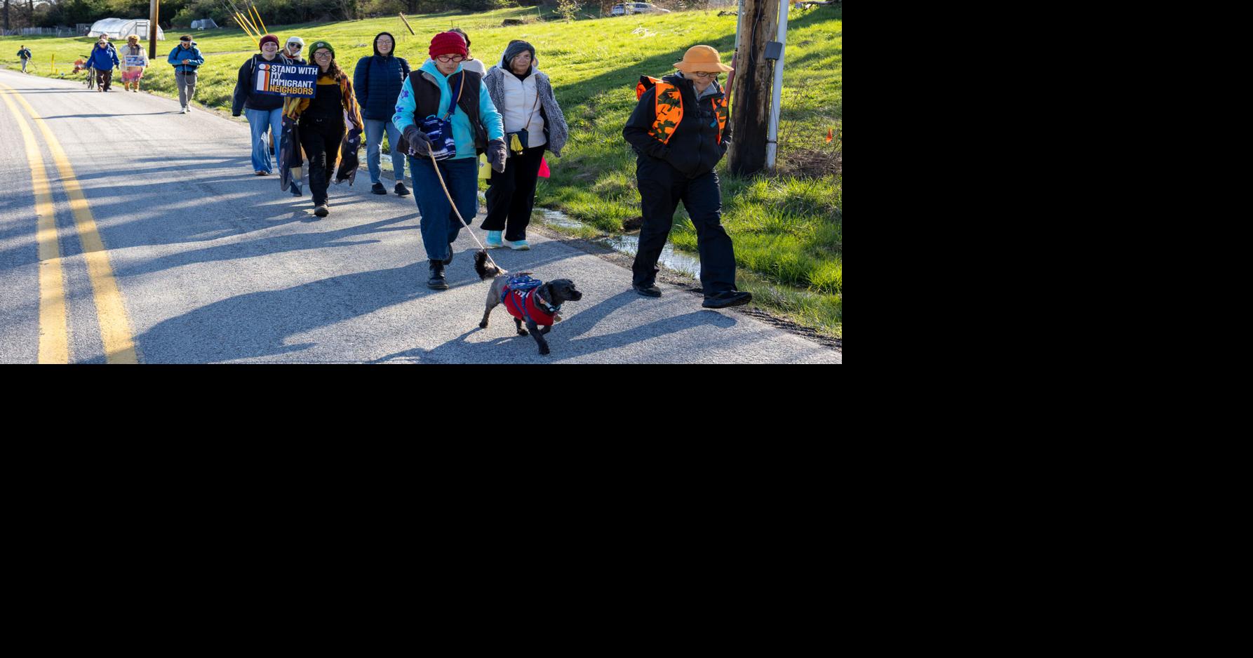 Indiana community joins Frontline Dignity in 120-mile pilgrimage, protest against ICE
