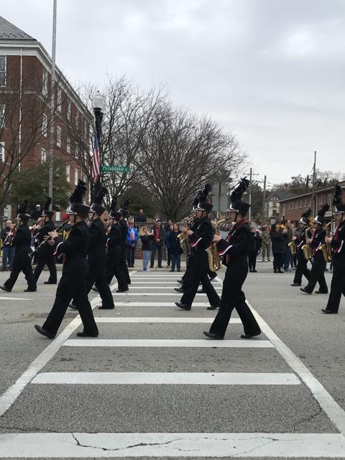 IASHS marching band.