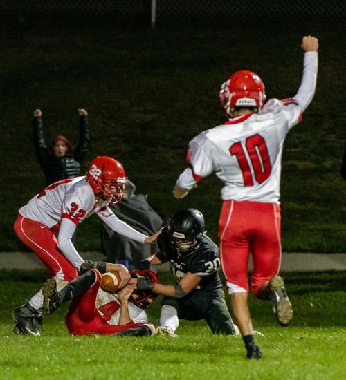Gazette Photo Gallery: Trojans pull upset of Wildcats