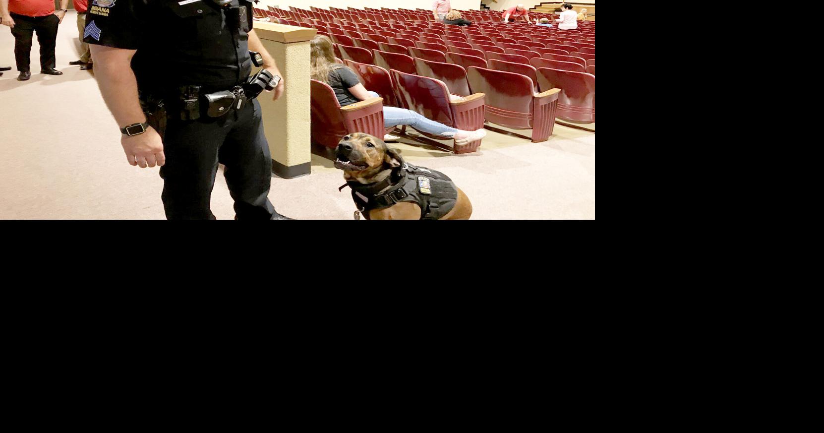 IBPD K-9 Axel gets a protective vest | News | indianagazette.com