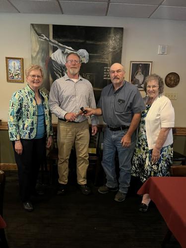 Plumville Lions install officers