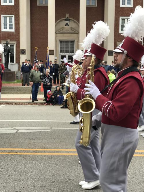 The IUP marching band