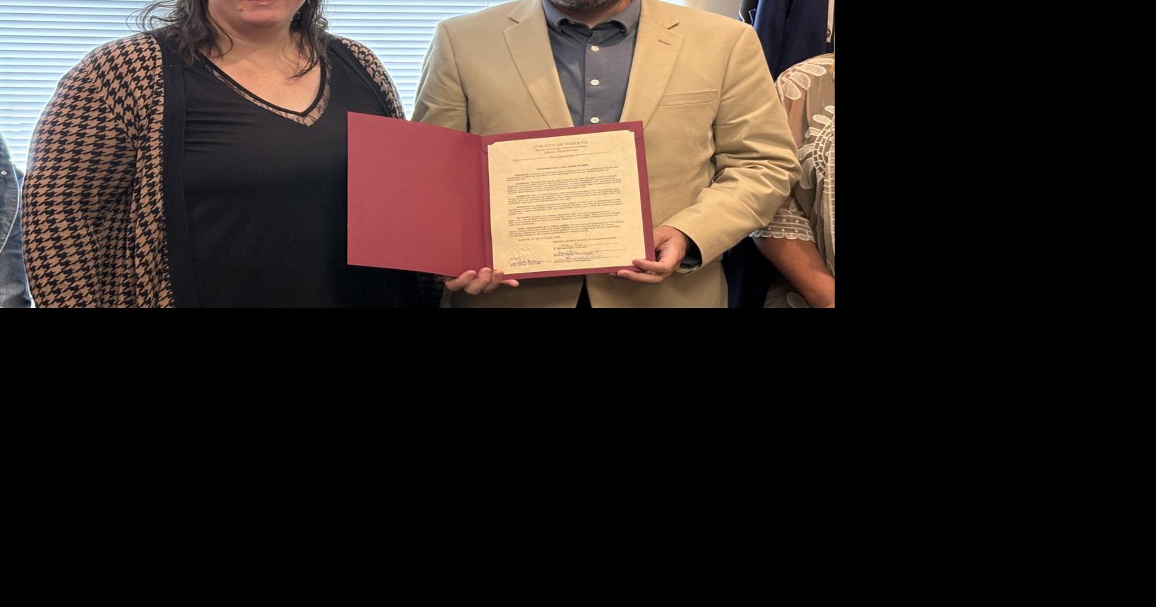 Indiana-area couple honored by county, state for fostering, adopting children