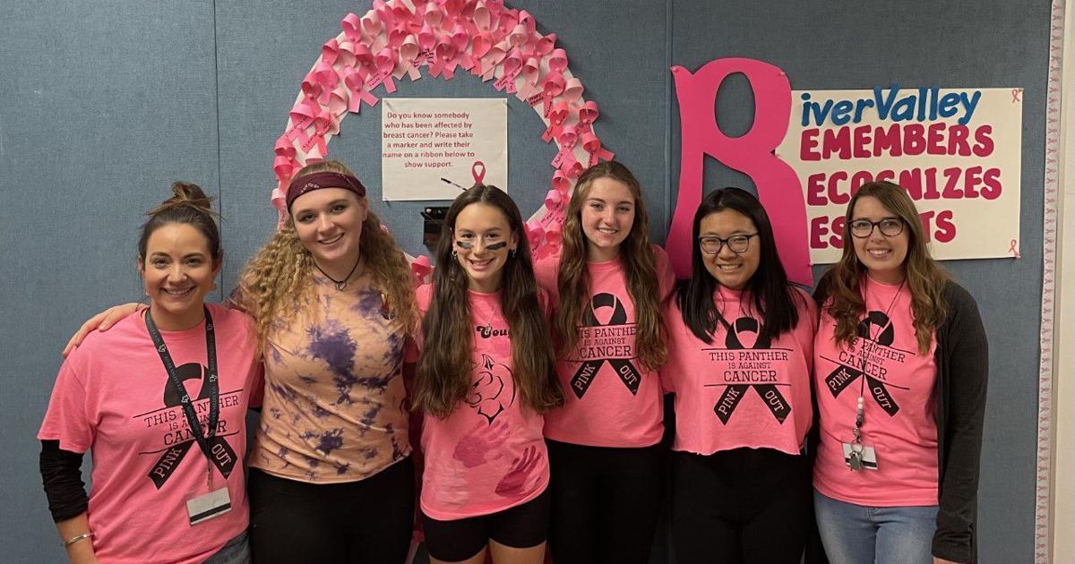 River Valley: ‘Pink-Out’ Day brings awareness to breast cancer | School ...
