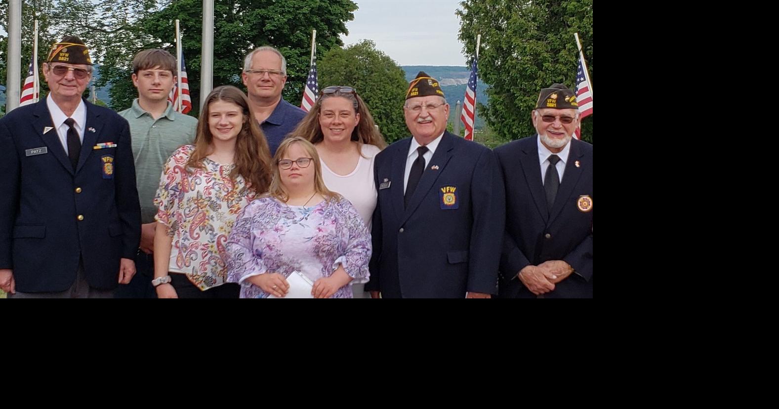 Area student honored by Blairsville VFW News