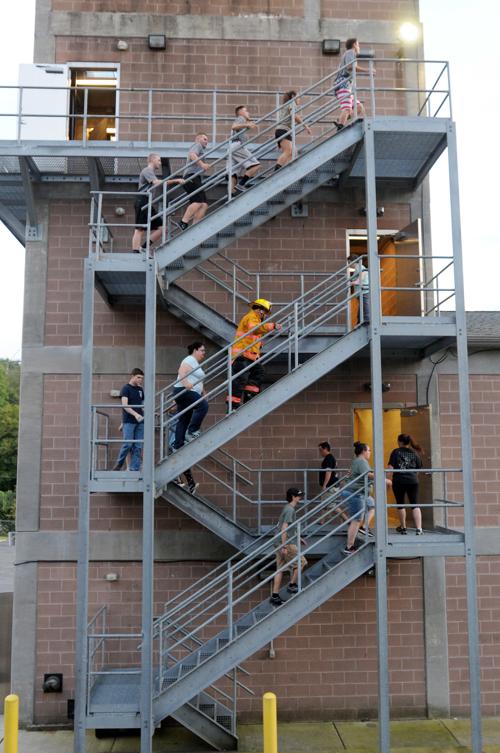 Gazette Photo Gallery: Area first responders emulate those who died in WTC