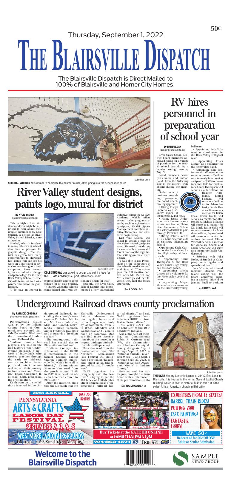 Page A1 Blairsville Dispatch