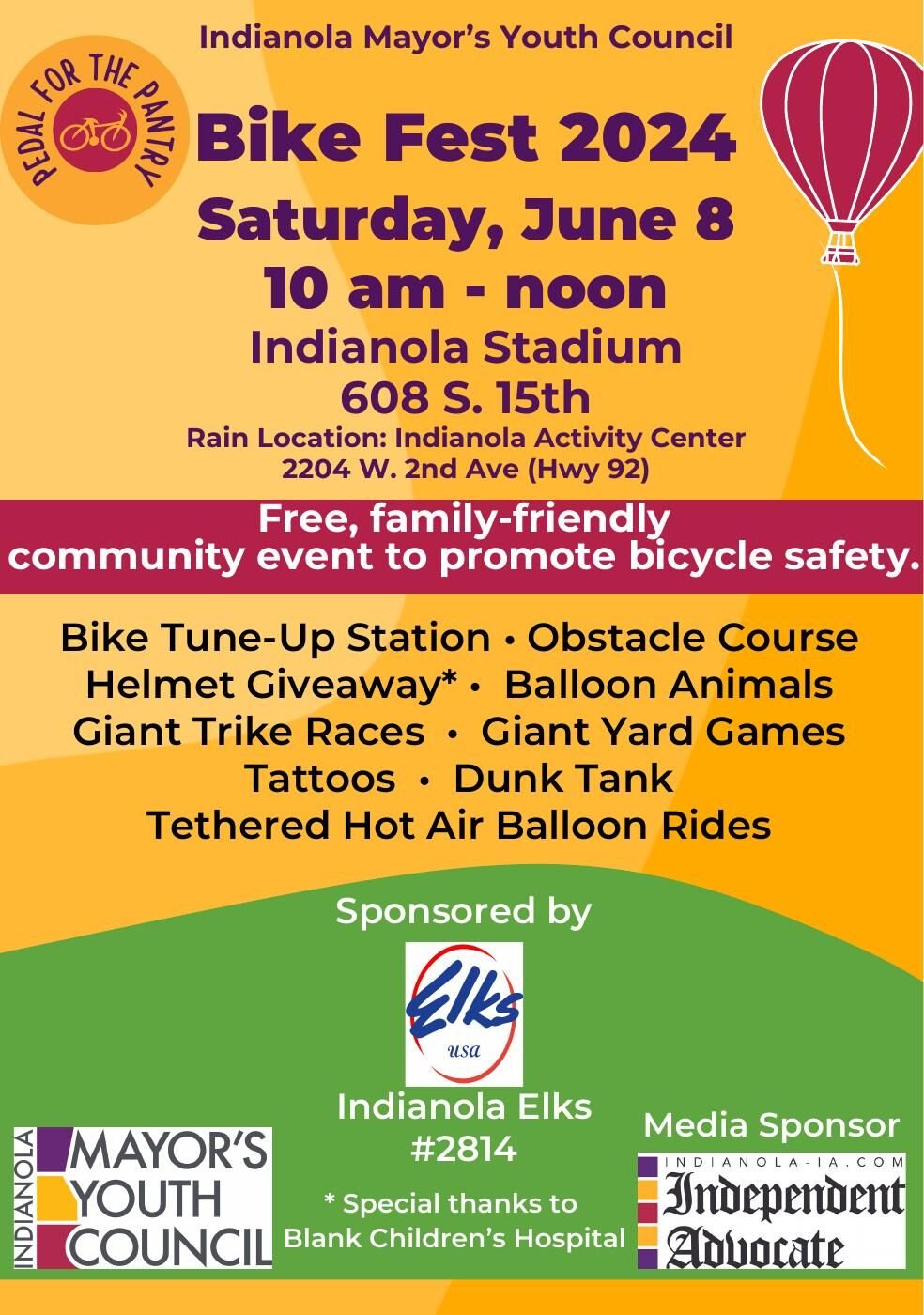 2024 Indianola Bike Fest Community