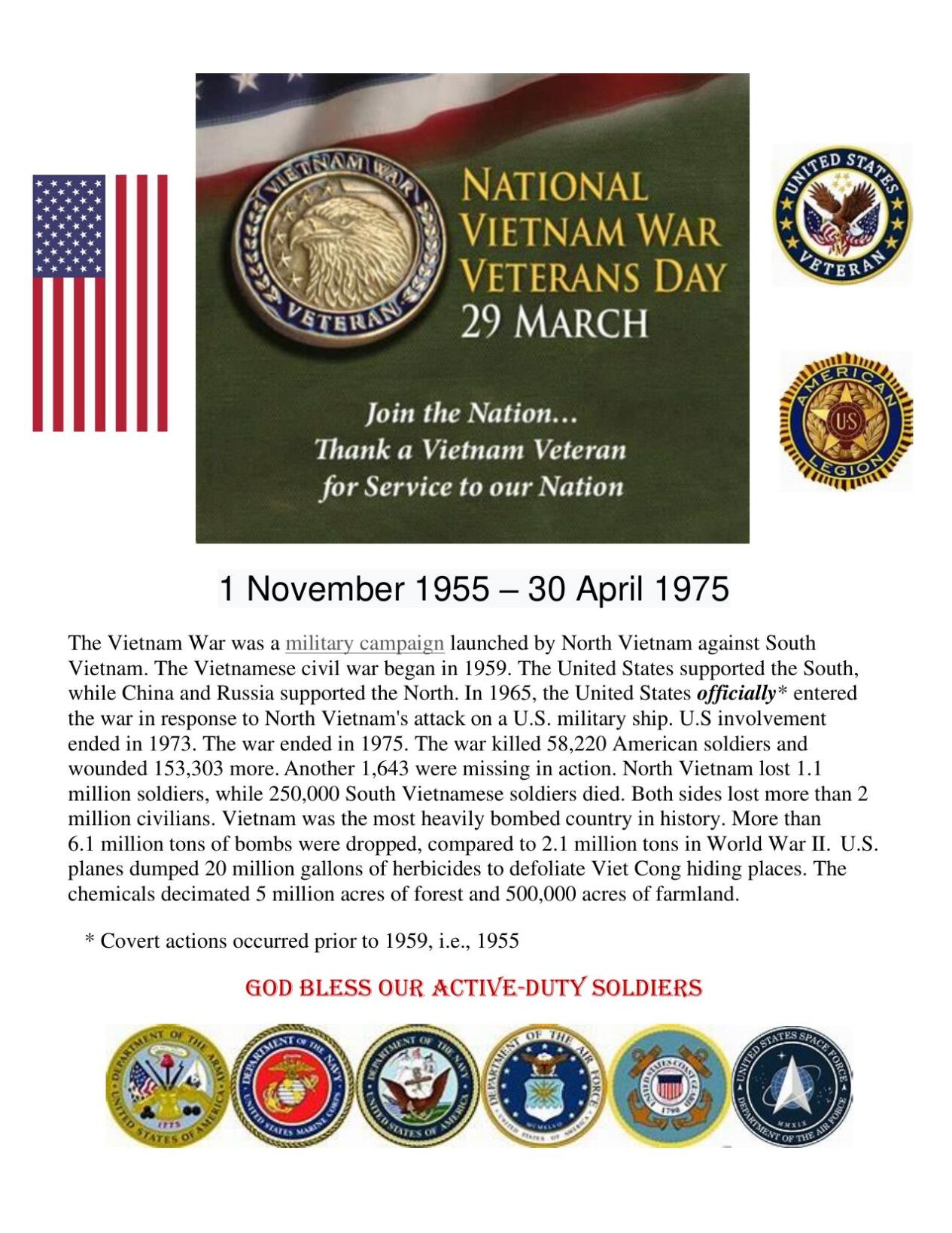 Vietnam Veterans Day