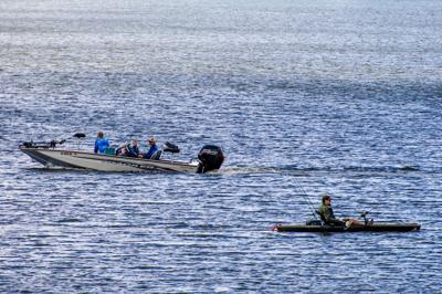 Fishing on Lake Ahquabi