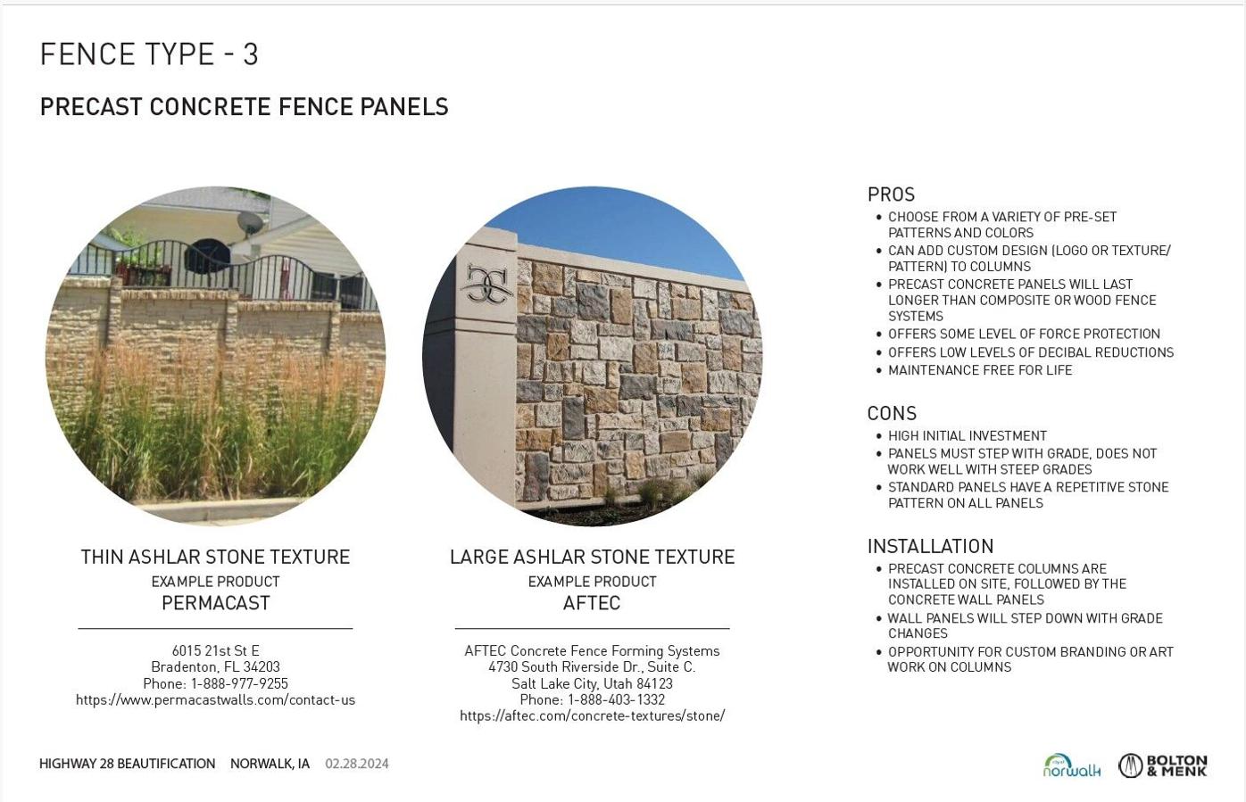 2024 YEAR IN REVIEW — Norwalk beautification project to address fences  along Hwy. 28 | News | indianola-ia.com, image size:1396x899