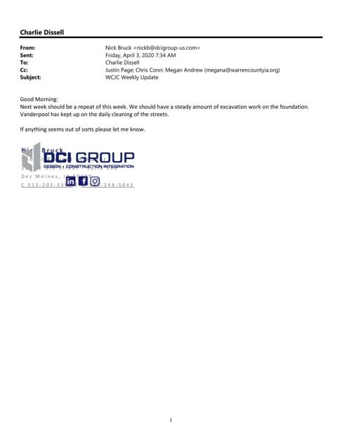 Wcjc Weekly Update April 3 Pdf Indianola Ia Com