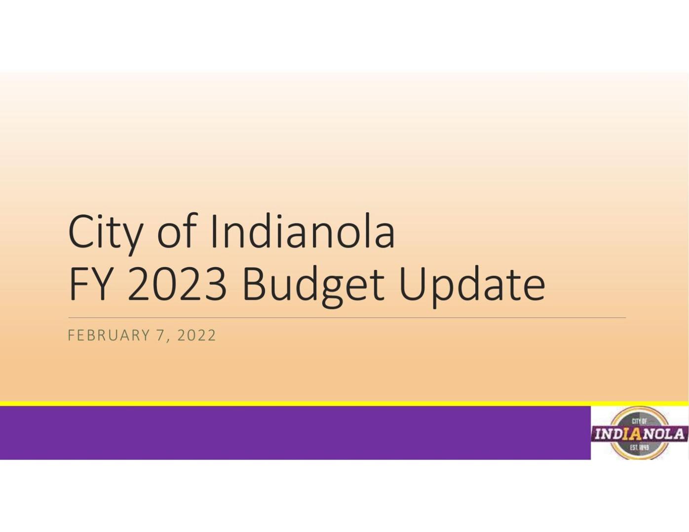 Indianola council approves 8cent drop in tax rate, funding for civic