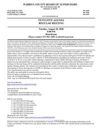 Warren County Board Of Supervisors Calendar Indianola Ia Com