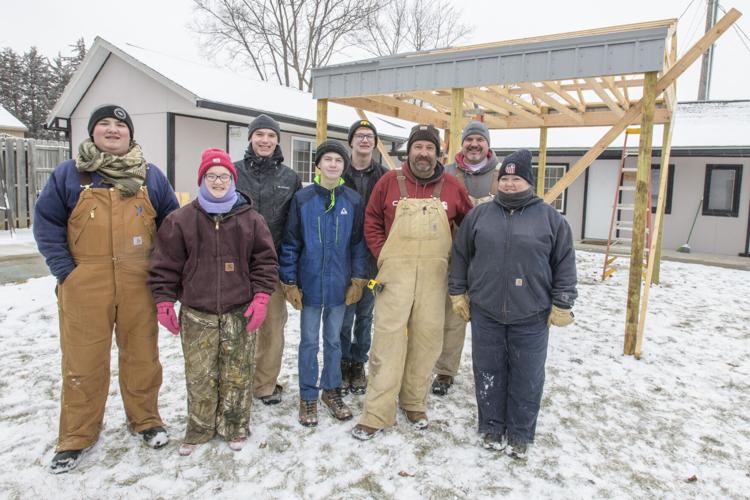 Local Scout builds picnic shelter for Heal House as Eagle Scout project