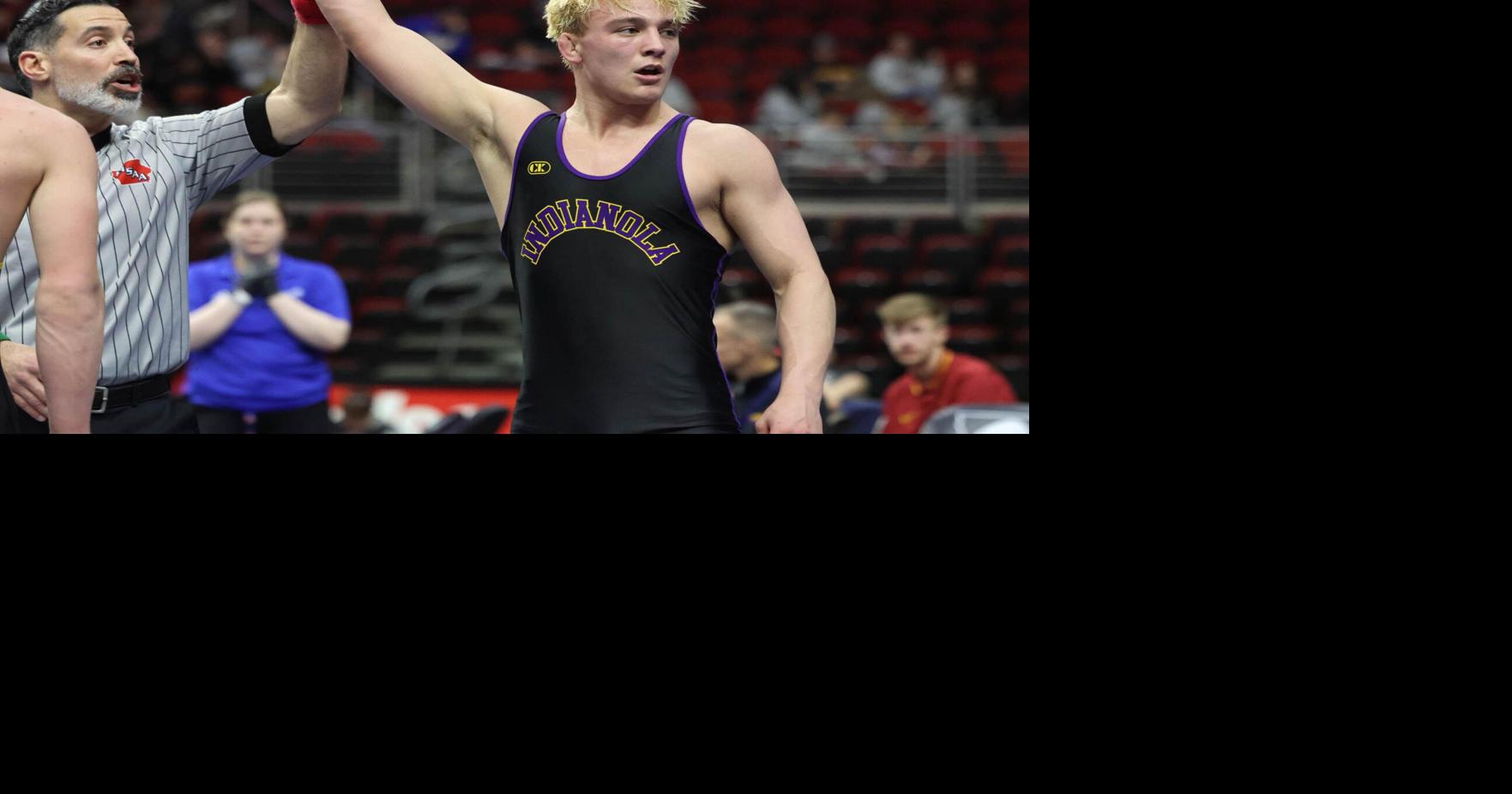 FRIDAY UPDATE — Indianola advances two wrestlers to the Finals at State ...