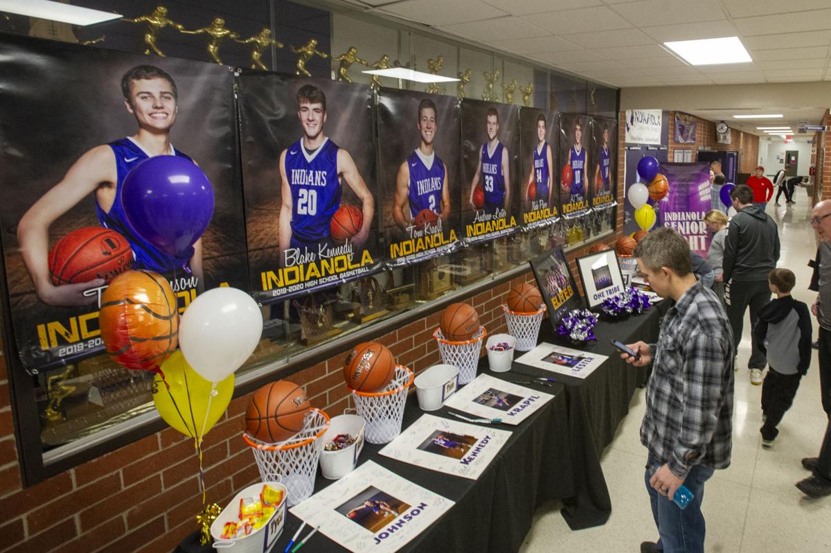Honoring Seniors On Ihs Boys Basketball Team Multimedia Indianola Ia Com