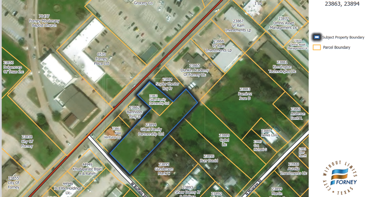 Forney Planning and Zoning Meeting Set to Review Signature Professional ...