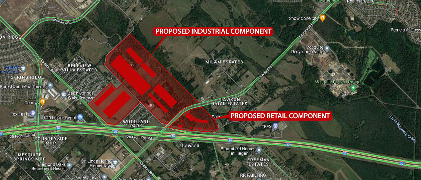 City of Mesquite approves construction of 235 acre retail and