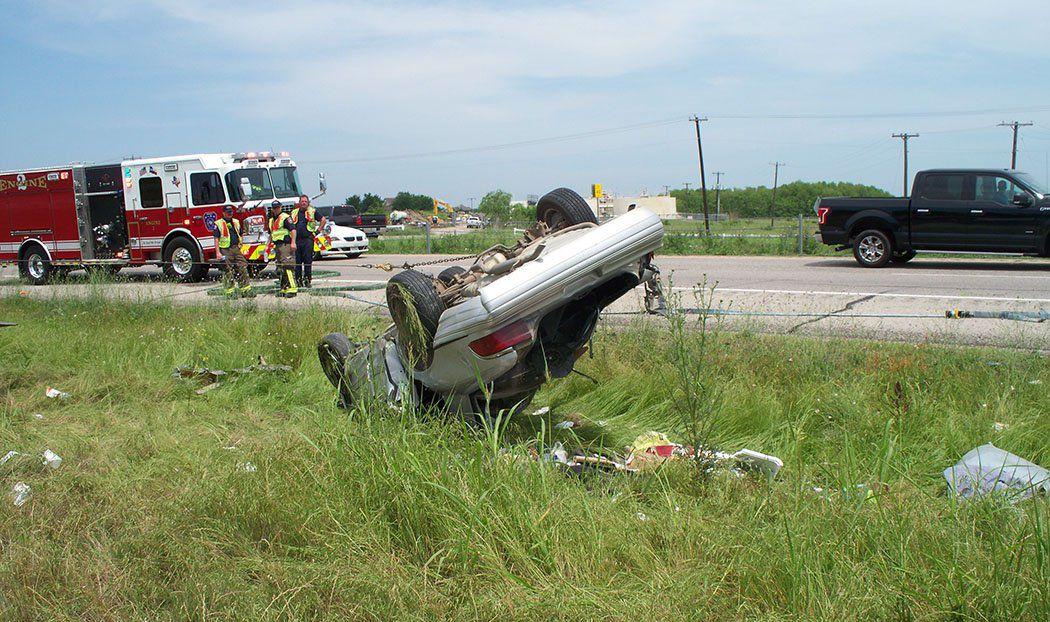 One airlifted from rollover crash on U.S. Highway 80 in Forney Local
