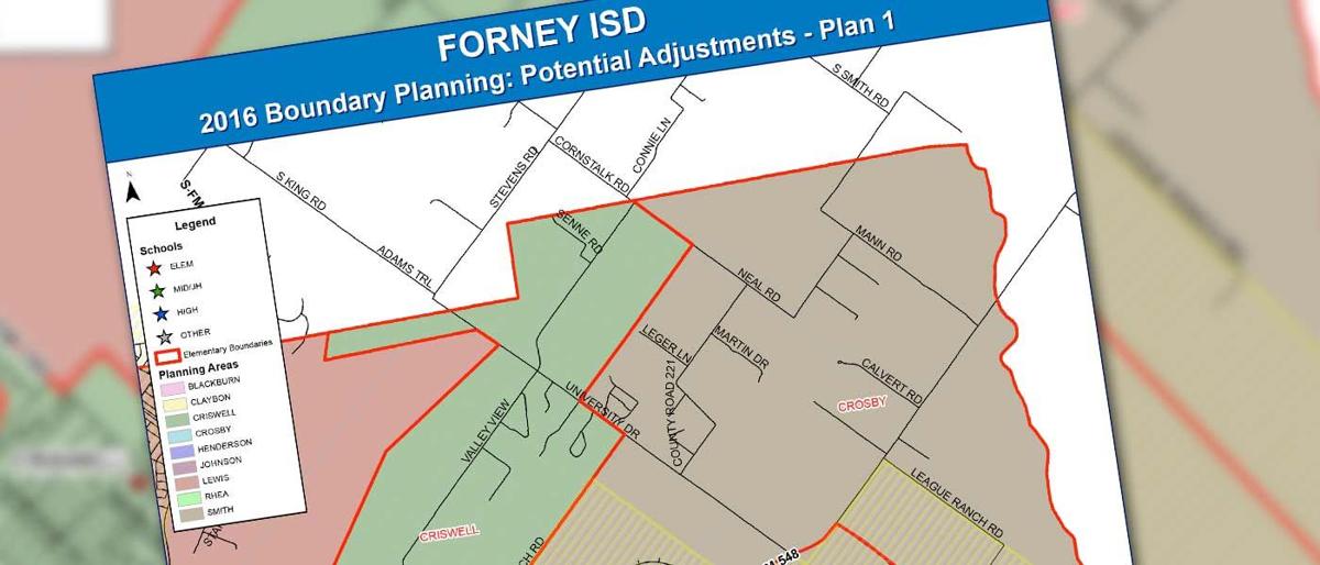 Forney ISD Board of Trustees approve preemptive rezoning plan