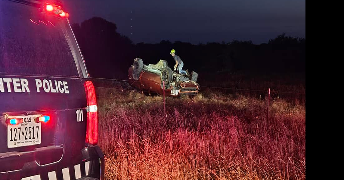 One injured in single-vehicle rollover crash in north Texas – inForney.com