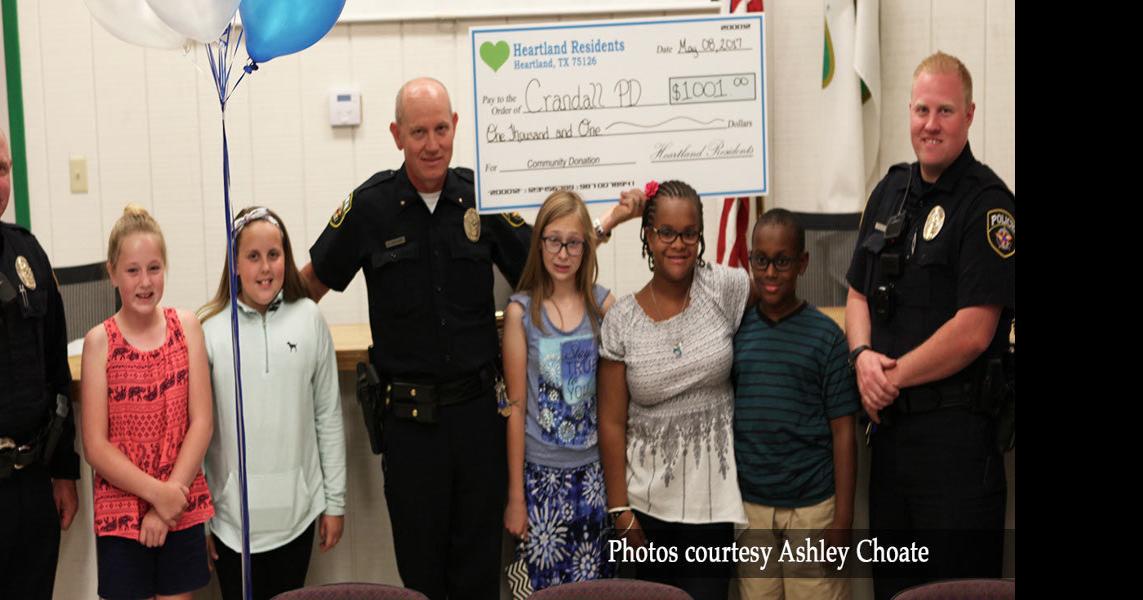 Heartland community yard sale raises funds for Crandall Police