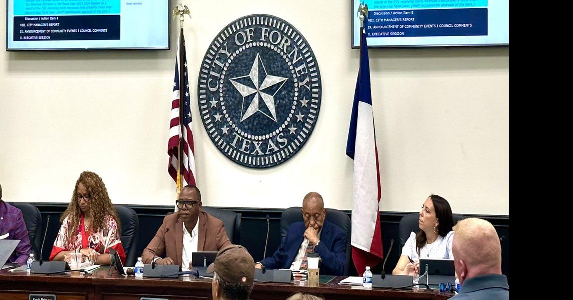 Forney City Council adopts NoNewRevenue Tax Rate and 2024 Budget