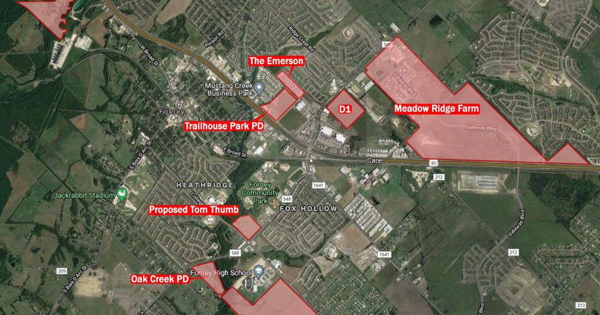 Approved, incentivized, and proposed; a look at Forney's apartment ...