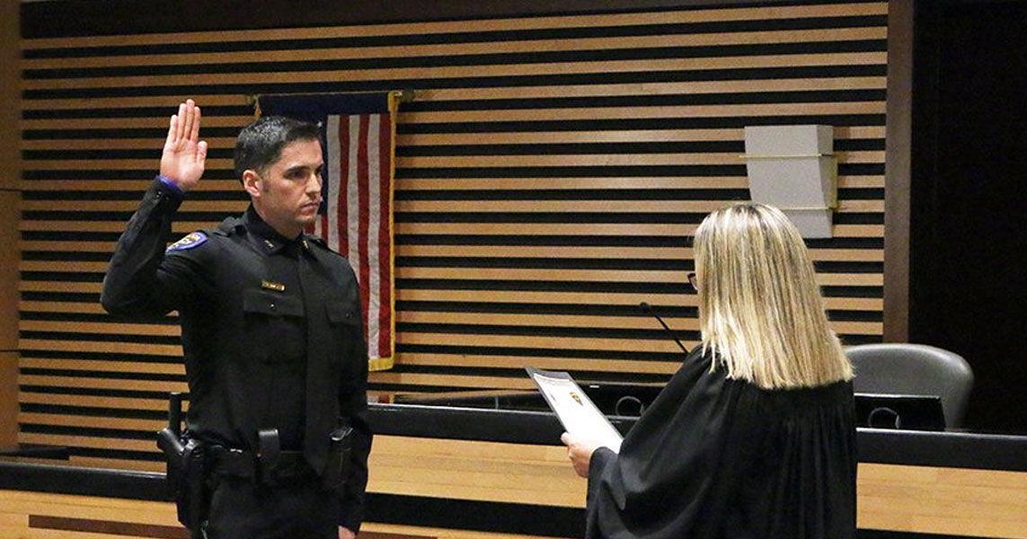 Forney Police Department swears in new police chief, Mica Lunt | Local ...