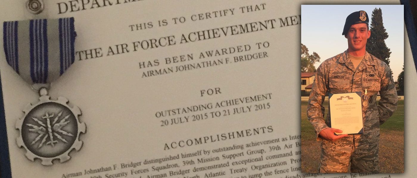 air force achievement medal