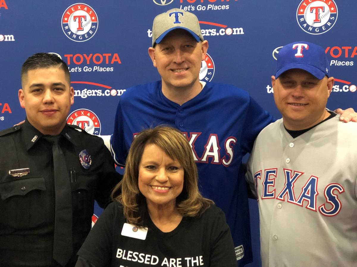 Law Enforcement Officers With Forney Ties Take Center Stage At Texas Rangers Law Enforcement Appreciation Night Local News Inforney Com