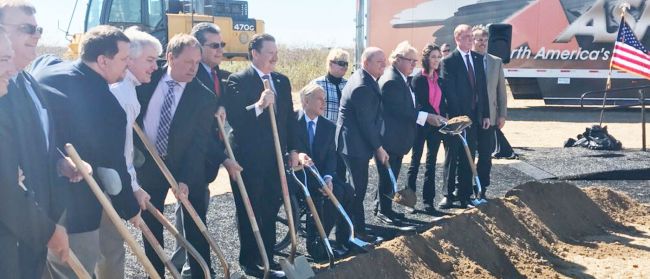Gov Abbott Joins Mesquite In Ashley Furniture Groundbreaking Business Inforney Com